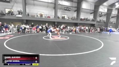 150 lbs Champ. Round 1 - Daniel Quevedo, CA vs Hunter Sandal, WA