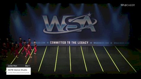 5678! Dance Studio - Junior Pom/Jazz/Cont/Lyrical [2022 Junior Pom Day 1] 2022 WSA South Dakota