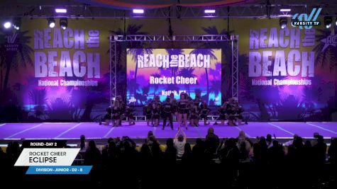 Rocket Cheer - Eclipse [2024 L3 Junior - D2 - B Day 2] 2024 ACDA Reach the Beach Cheer Grand Nationals