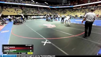 215 Class 1 lbs Semifinal - Scout Gooch, Marceline vs Caden Munson, Lafayette County