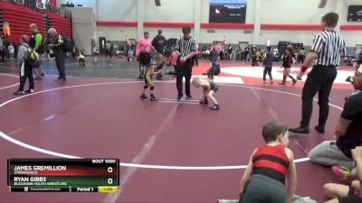 45 lbs Champ. Round 1 - James Gremillion, Stronghold vs Ryan Gibbs, Buckhorn Youth Wrestling