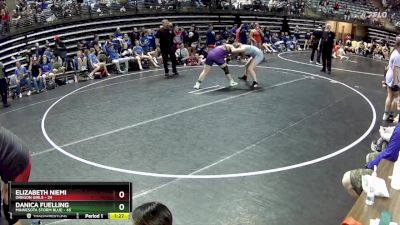 165 lbs Finals (8 Team) - Danica Fuelling, Minnesota Storm Blue vs Elizabeth NIEMI, Oregon Girls