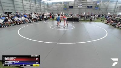 285 lbs 4th Wrestleback (16 Team) - Ryan Miret, Team Florida vs Anthony Nava, Washington