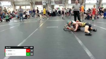 110 lbs Round 3 (8 Team) - Colt Jones, Ranger WC vs Jacob Volpe, BTWC