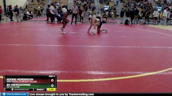 141 lbs Cons. Round 2 - Adonis Henderson, Iowa Central Community College vs Bo Niewiadomski, UW-Eau Claire