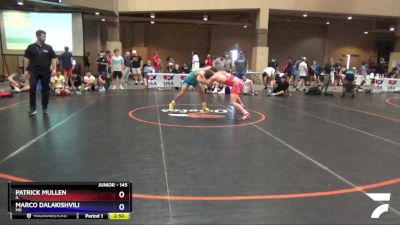 145 lbs Quarterfinal - Patrick Mullen, IL vs Marco Dalakishvili, MO