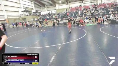 67 lbs Quarterfinal - Lucas Harris, NJ vs Tanner McCray-Bey, MD