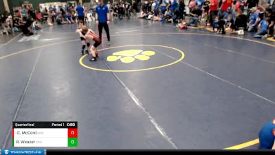 49-54 lbs Quarterfinal - Callum McCord, Superior Youth Wrestling vs Ronan Weaver, FoxFit Wrestling