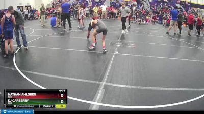 80 lbs Semifinal - Kj Carberry, C2X vs Nathan Ahlgren, C2X