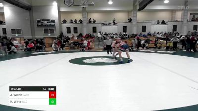 145 lbs Consi Of 16 #2 - Jacob Welch, North Andover vs Kason Wirtz, Tollgate