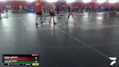 149-162 lbs Round 3 - Emma Abbate, Batavia vs Kaylee Dean, Canton