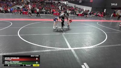 78 lbs Quarterfinal - Jevin Spindler, Stratford vs Declan Moody, Askren Wrestling Academy