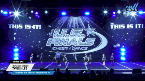 Rocket Cheer - Twinkles [2024 L1 Tiny - Novice - Restrictions - D2 Day 1] 2024 The U.S. Finals: Worcester