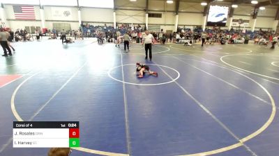 52 lbs Consi Of 4 - Jeremiah Rosales, Grindhouse WC vs Isabelle Harvey, St. Maries WC