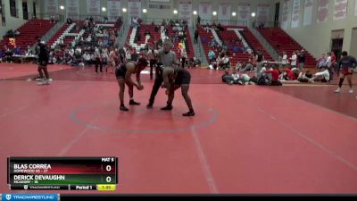 190 lbs Placement (16 Team) - Derick DeVaughn, Mcadory vs Blas Correa, Homewood Hs