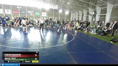 78 lbs Quarters & Wb (16 Team) - Jonathan Bexfield, Sanderson Wrestling Academy vs Tanner Kunze, Salem Elite Wrestling