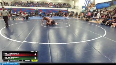 220 lbs Cons. Round 1 - William Bomba, Sandpoint vs Salvador Ortiz, American Falls