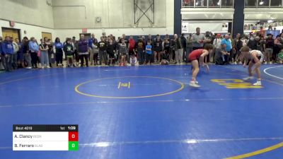 101 lbs Round Of 32 - Ayden Clancy, Rednose vs Bennett Ferraro, Gladiator