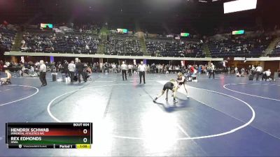 102 lbs Champ. Round 1 - Hendrix Schwab, Immortal Athletics WC vs Rex Edmonds, Iowa