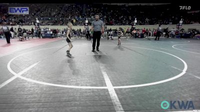 49 lbs Round Of 16 - Kyng Walker, Hurricane Wrestling Academy vs Tristan Price, Tahlequah Wrestling Club