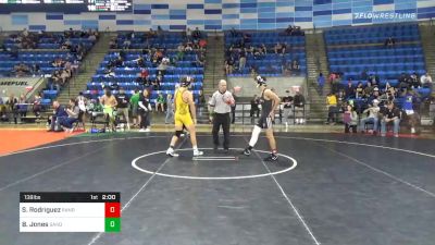 138 lbs Semifinal - Steven Rodriguez, Randall vs Blake Jones, Sand Springs