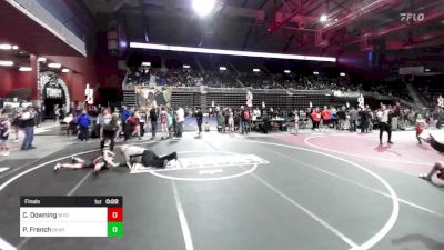 58 lbs Final - Crew Downing, Wyoming Underground vs Parker French, Bear Cave