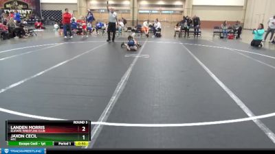 48 lbs Round 3 - Jaxon Cecil, MTC vs Landen Morris, Elevate Wrestling Club