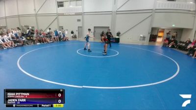 113 lbs Placement Matches (8 Team) - Isiah Pittman, North Carolina vs Jaden Farr, Indiana