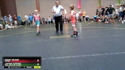 70 lbs Cons. Semi - Colby Yelton, Sly Fox vs Loftan Alfstad, Moen Wrestling Academy