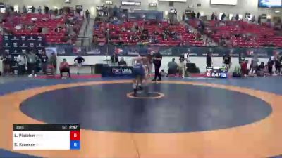 65 kg Round Of 16 - Luke Pletcher, Pittsburgh Wrestling Club / TMWC vs Steven Kroesen, California