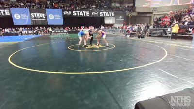 3A 160 lbs Champ. Round 1 - Mak Kanzler, Shorewood vs Jay Johnson, Chief Sealth