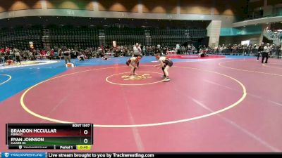 175 lbs Cons. Round 5 - Ryan Johnson, Culver HS vs Brandon McCullar, Fernley