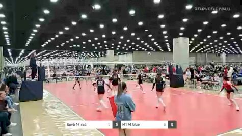 Spvb 14 red vs M1 14 blue - 2022 JVA World Challenge presented by Nike - Expo Only
