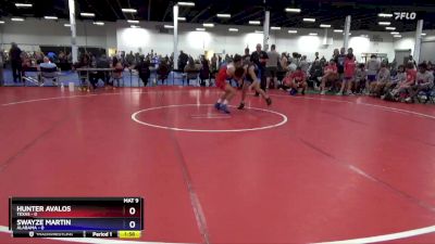 125 lbs Placement Matches (8 Team) - Hunter Avalos, Texas vs Swayze Martin, Alabama