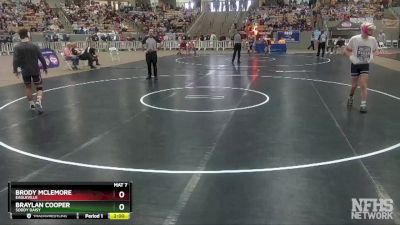 A 220 lbs Semifinal - Robert Atwood, Trousdale County vs Jacob Winchester, Signal Mountain