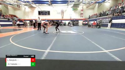 138 lbs Cons. Round 3 - Dami Famodu, Macomb vs Logan Gargiulo, Illinois Valley Central