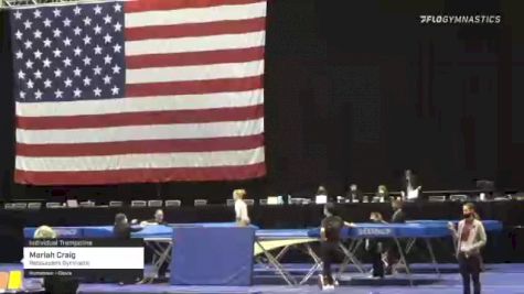Mariah Craig - Individual Trampoline, Rebounders Gymnastic - 2021 USA Gymnastics Championships