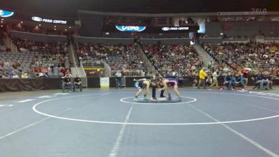 113 lbs Champ. Round 1 - Jackson Heaston, Indian Creek vs Carson Collier, Charlestown