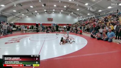 57-60 lbs Round 3 - Rustin Lanham, Bear Cave Wrestling Club vs Stetson Smith, Junior Bulldogs Wrestling