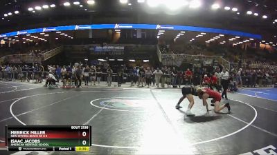 2A 144 lbs Cons. Round 1 - Isaac Jacobs, American Heritage School vs Merrick Miller, New Smyrna Beach Sr H S