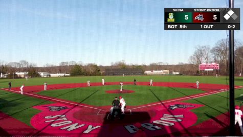 Replay: Siena vs Stony Brook - DH | Mar 8 @ 3 PM