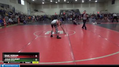 95 lbs Cons. Round 1 - Judah Bourget, Bloomer Colfax vs Isaac Morgan, Baldwin-Woodville