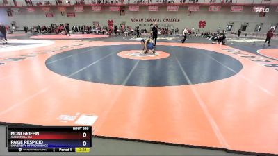 130 lbs Cons. Round 3 - Moni Griffin, Augustana (IL) vs Paige Respicio, University Of Providence