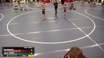 70 lbs Cons. Round 4 - Isaac Morin, Bemidji Wrestling Club vs Eli Richter, West Central Wrestling Club