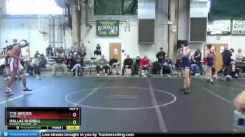 120 lbs Round 3 (4 Team) - Dallas Russell, Dynasty Bad Boy vs Tye Woods, Team 922