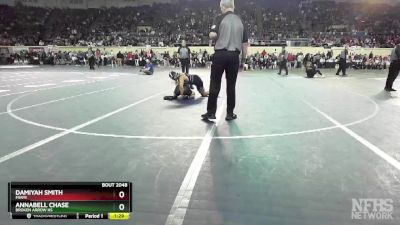 120 lbs Quarterfinal - Annabell Chase, Broken Arrow Hs vs Damiyah Smith, Miami