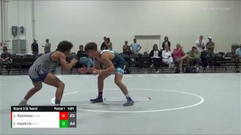 132 lbs Round 3 (6 Team) - Landon Robideau, Spartan RTC Elite/BOTE vs Landon Hawkins, Indiana Outlaws