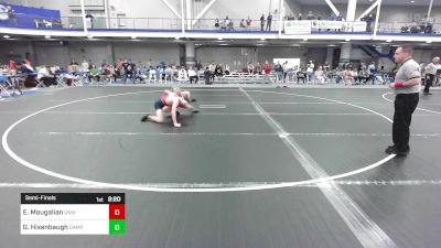 133 lbs Semifinal - Evan Mougalian, University Of Pennsylvania vs Gabe Hixenbaugh, Campbell University