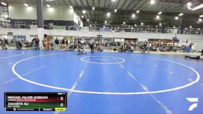 66 lbs Cons. Semi - Zakariya Ali, Mat Sharks vs Michael Major-Gorham, Virginia Beach Fighthouse