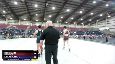 175 lbs Champ Round 1 (16 Team) - Levi Birch, Utah Gold vs Nico Gonzalez, West Coast Wrestling